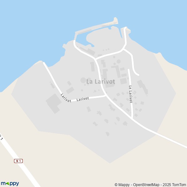 Carte La Larivot, 97351 Matoury