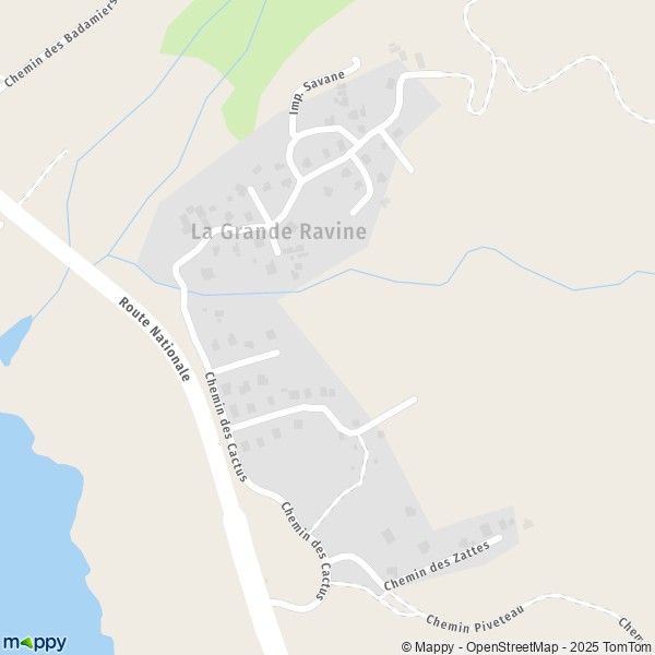 Carte La Grande Ravine, 97426 Les Trois-Bassins
