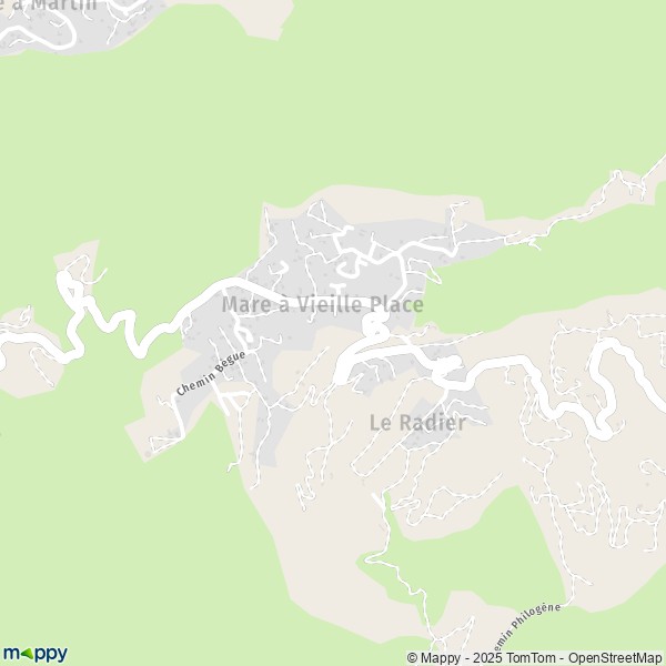 Carte Mare à Vieille Place, 97433 Salazie