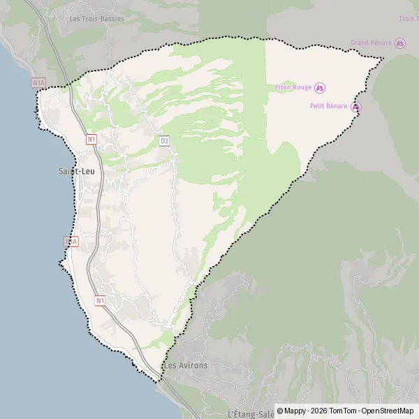Cartes IGN - Acheter la carte IGN de l'île de la Reunion