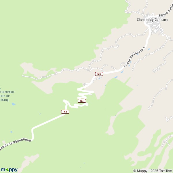 Carte Pont Payet, 97437-97470 Saint-Benoît
