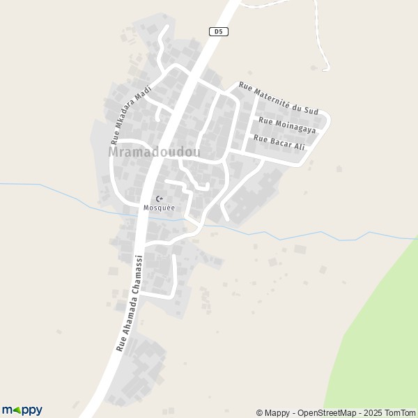 Carte Mramadoudou, 97620 Chirongui