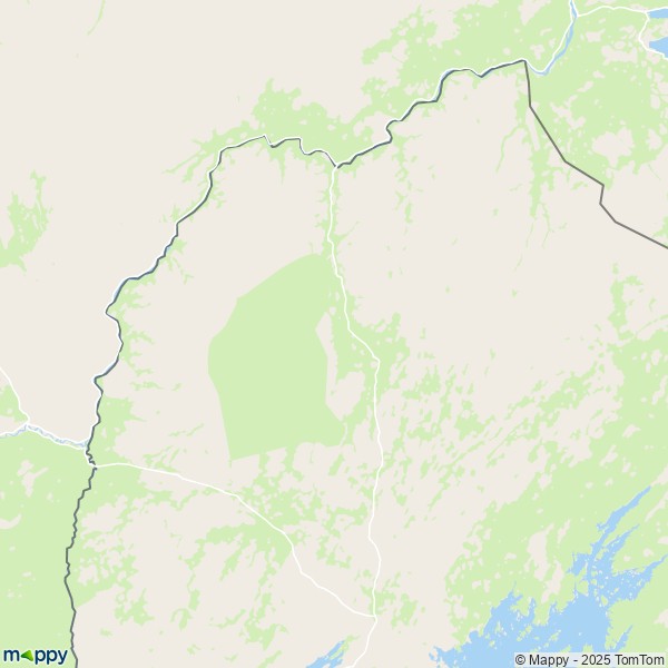 La carte pour la ville de Utsjoki 99910-99990