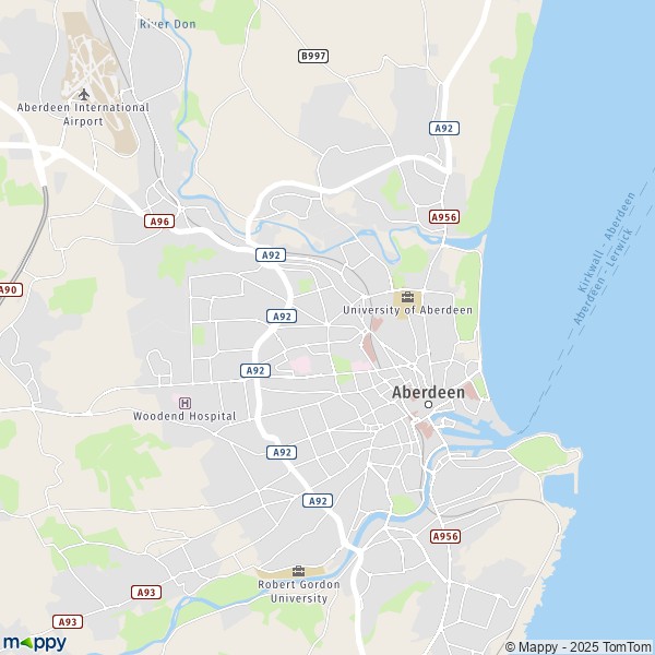 Carte Aberdeen, Aberdeen AB11 5