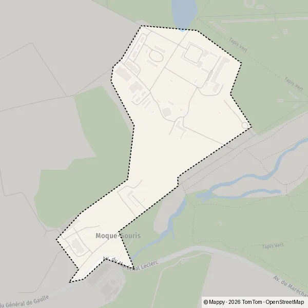 Carte Bergerie Nationale, Moque-Souris, 78120 Rambouillet