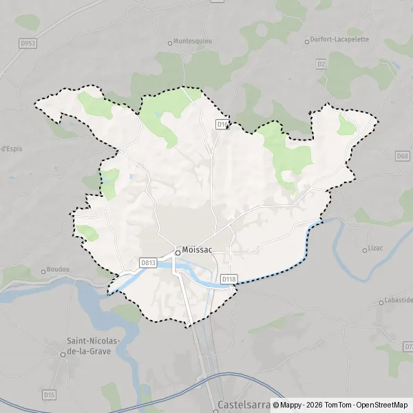 Carte Boulevard du Quercy, 82200 Moissac