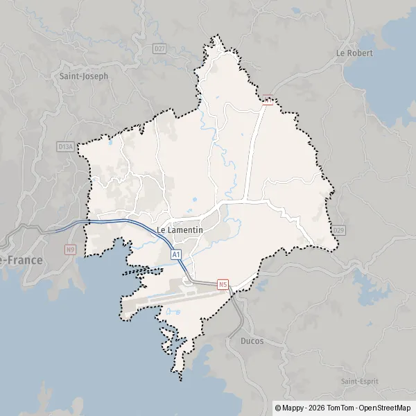 Carte Cité Place d'Armes, 97232 Le Lamentin