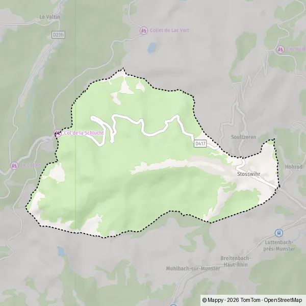 Carte Huttelbach, 68140 Stosswihr