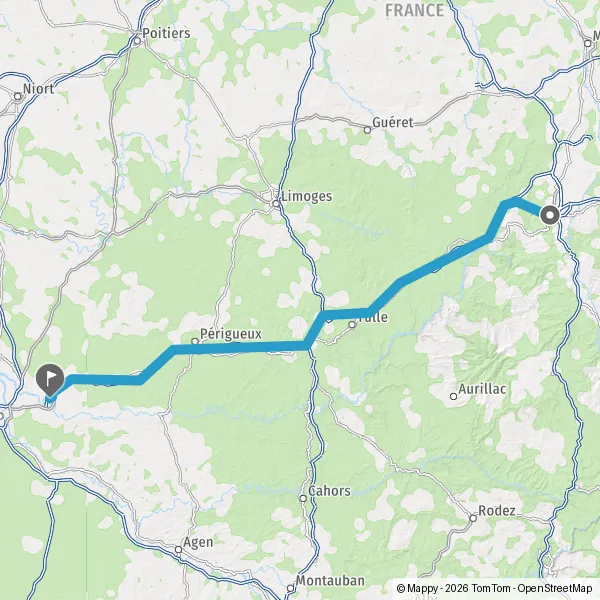 S17944 cpa 33 Coutras près Libourne - La Gare, arrivée de l