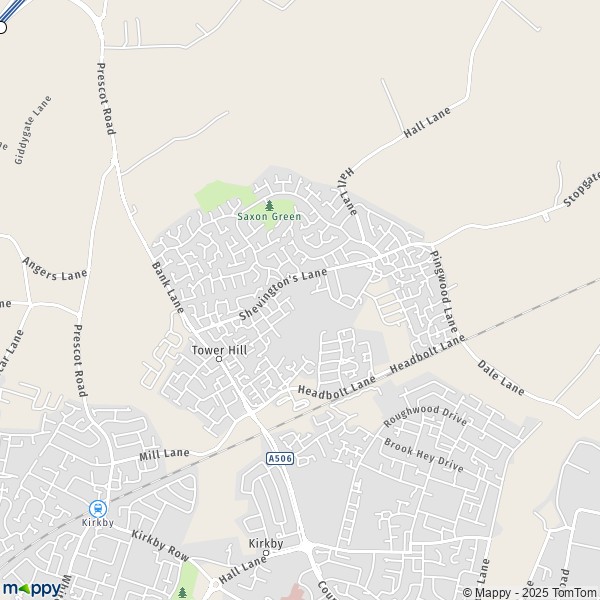 Plan Tower Hill carte de Tower Hill (L33 2) et infos pratiques