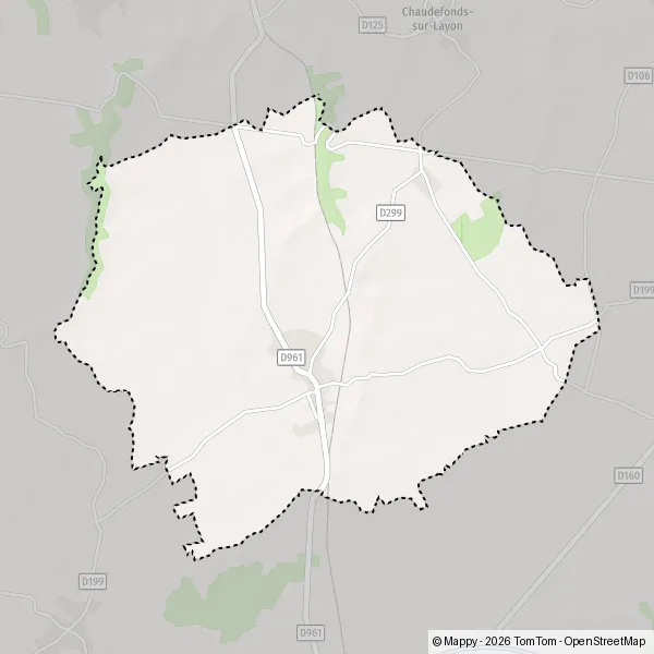 Carte La Jumellière, La Jumellière, 49120 Chemillé-en-Anjou