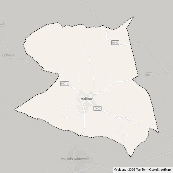 Carte Le Village, 11120 Mailhac