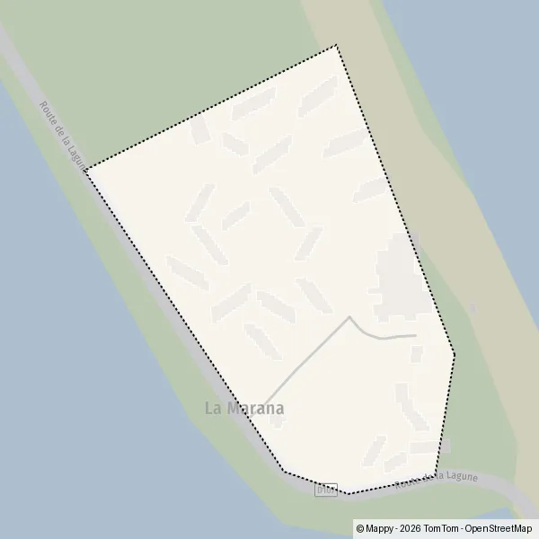 Carte Lido de la Marana, 20600 Furiani
