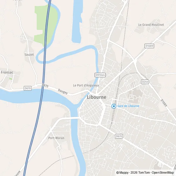 Carte Loiseau, 33126 Fronsac