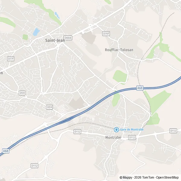 Carte Rond-Point de Flotis, 31240 Saint-Jean