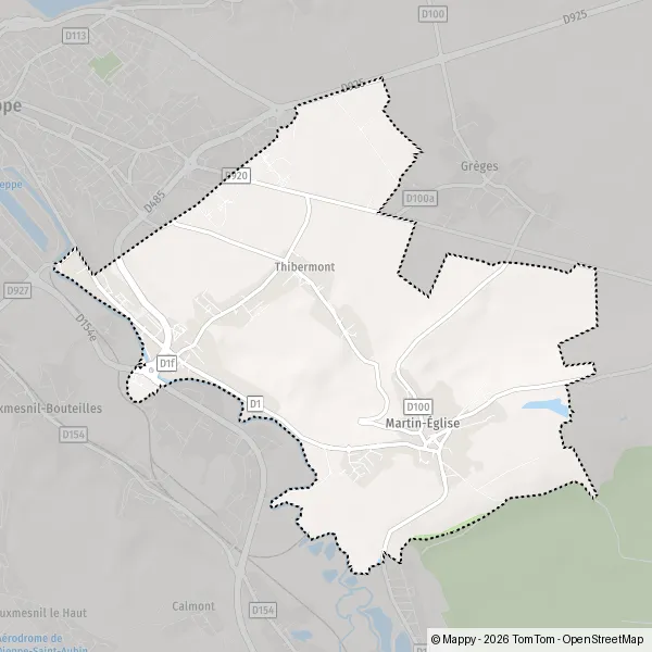 Carte Rue des Frères Robbe, 76370 Martin-Église